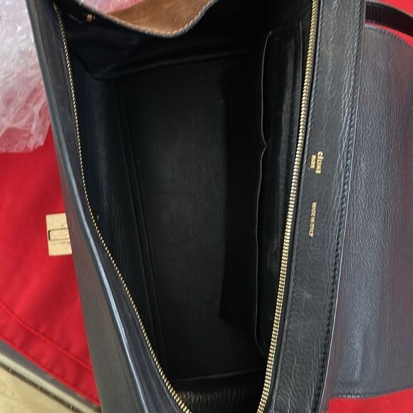 Authentic Celine Python Trapeze Bag - Picture 9 of 13